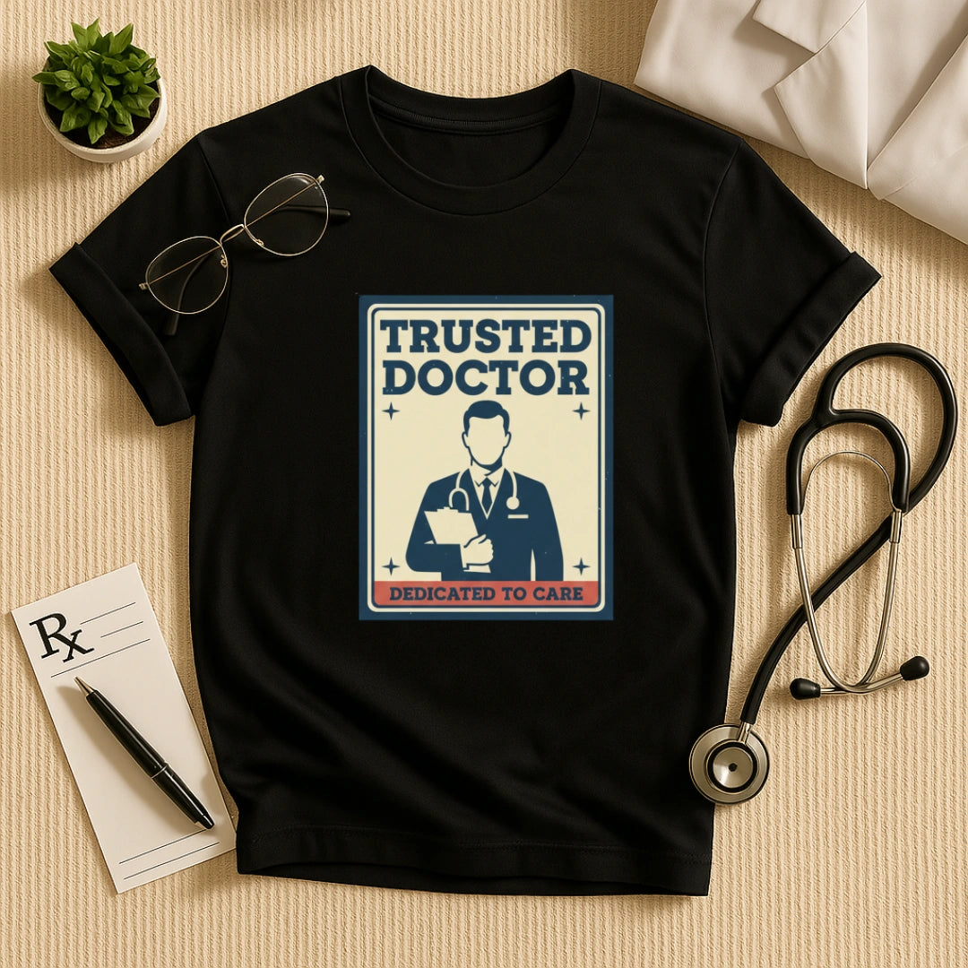 Trusted Doctor Dedicated to Care T-Shirt