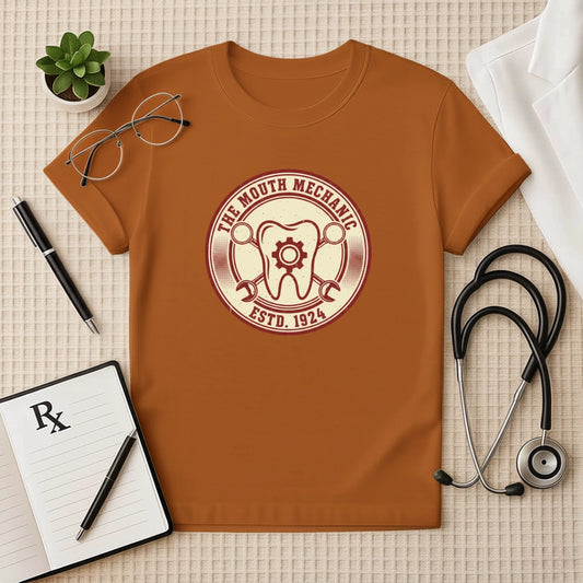 The Mouth Mechanic Dental Crest T-Shirt