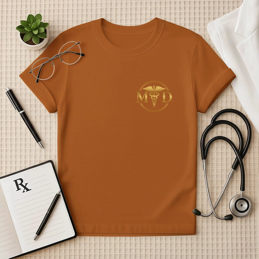 MD Gold Caduceus Elite T-Shirt