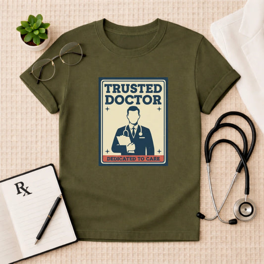 Trusted Doctor Dedicated to Care T-Shirt