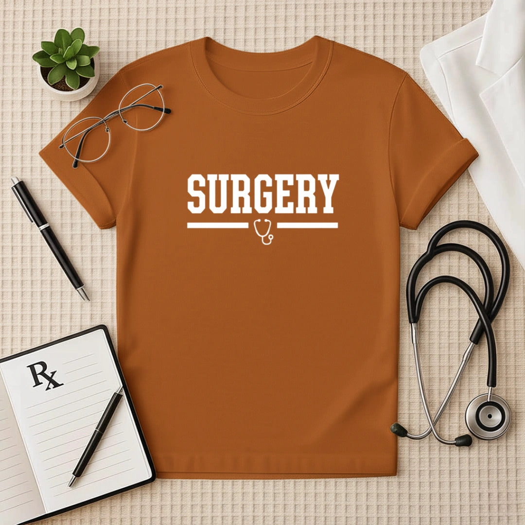 Surgery Varsity Department T-Shirt