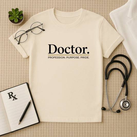 Doctor Profession, Purpose, Pride T-shirt