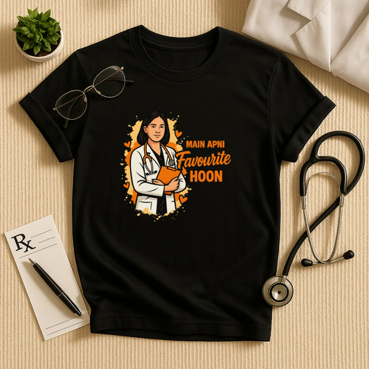 Empowered Medical Tee - Main Apni Favourite Hoon Doctor T-Shirt