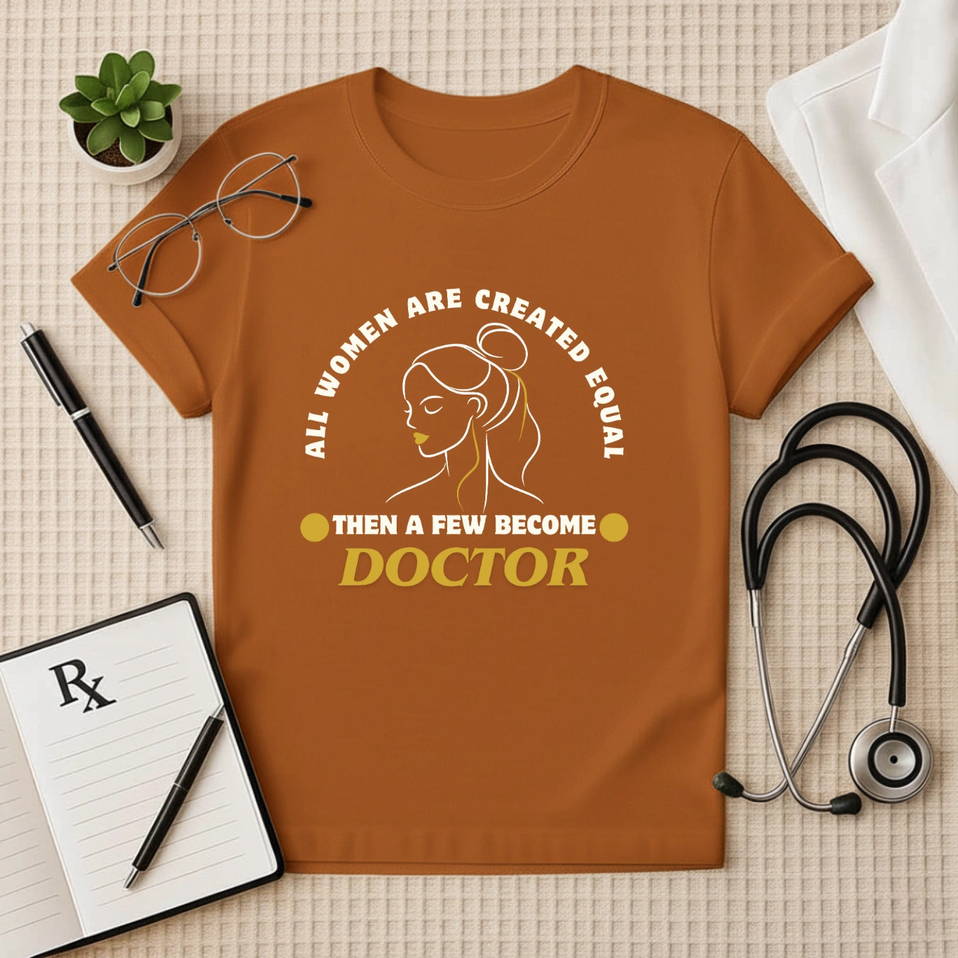 Empowering Medical Tee - Women Become Doctors T-Shirt