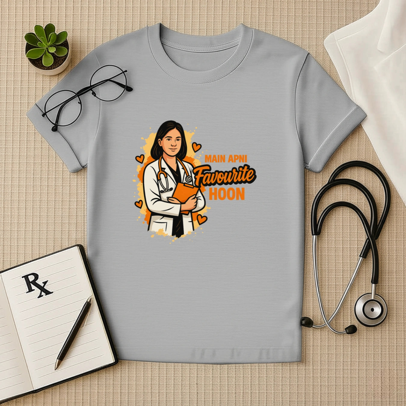 Empowered Medical Tee - Main Apni Favourite Hoon Doctor T-Shirt
