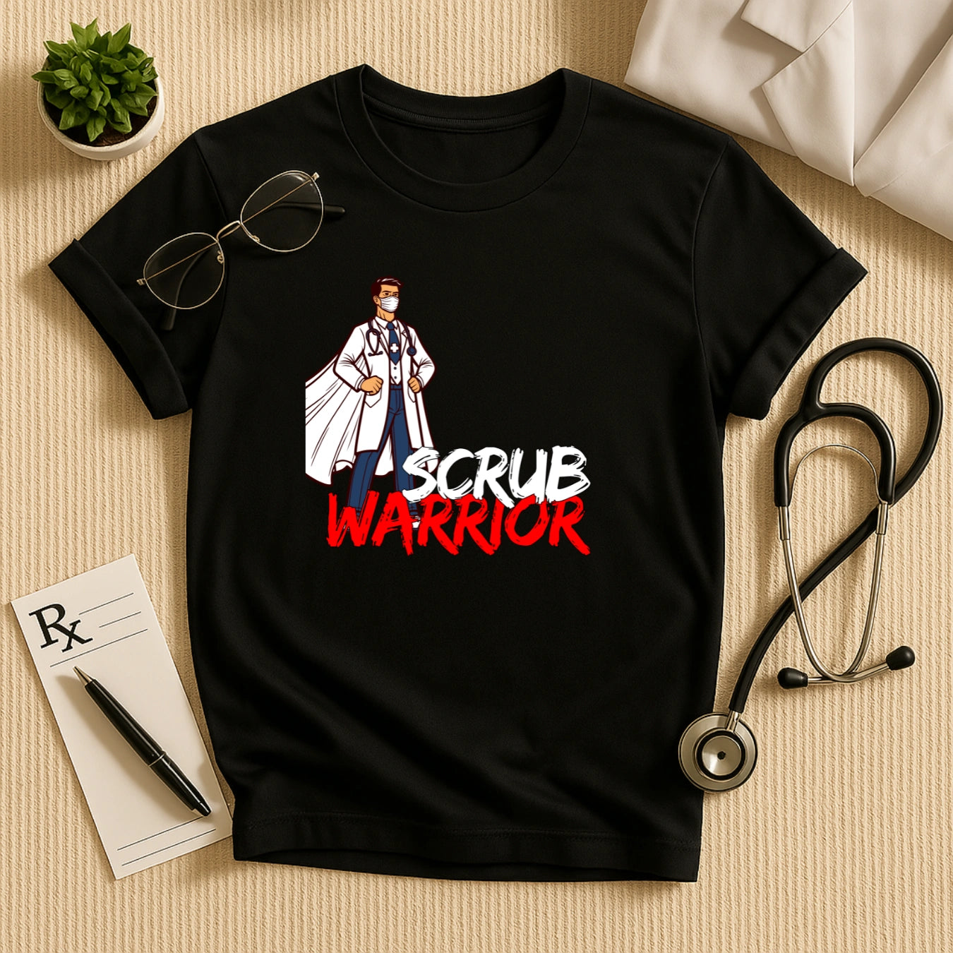 Hero Medical Tee - Scrub Warrior Doctor Unisex T-Shirt