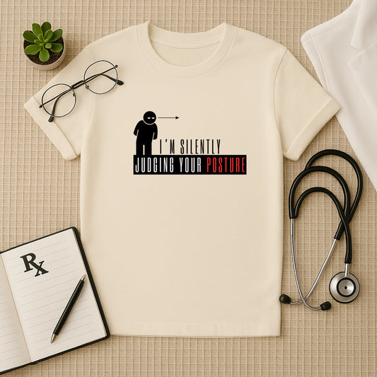 The "Judging Your Posture" T-Shirt