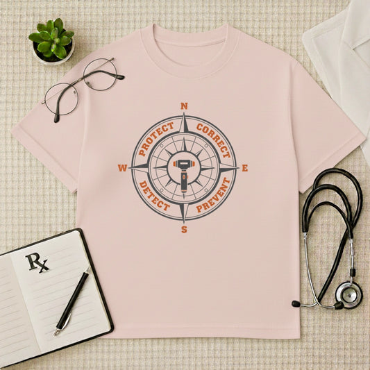 Dermatologist Compass Oversized T-Shirt