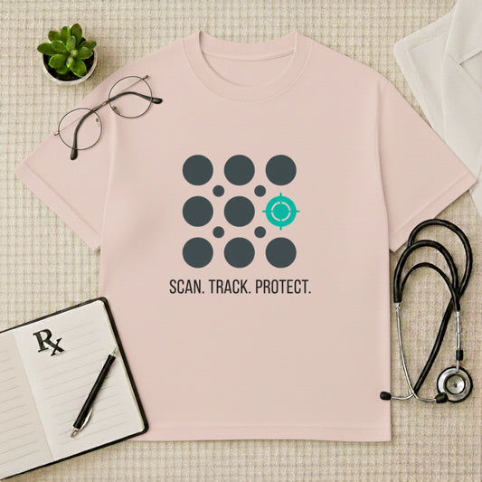 Dermatologist Skin Tracking Oversized Tee