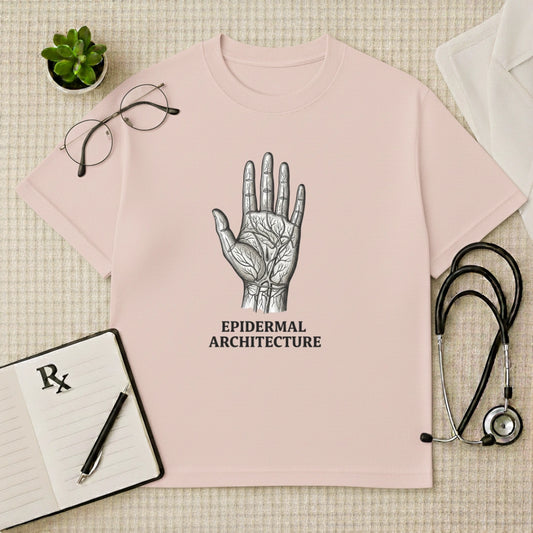 Epidermal Architecture Oversized T-Shirt