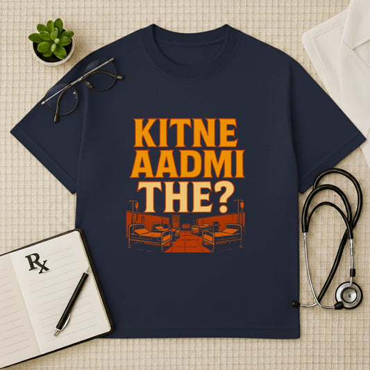 Kitne Aadmi The? Oversized T-shirt