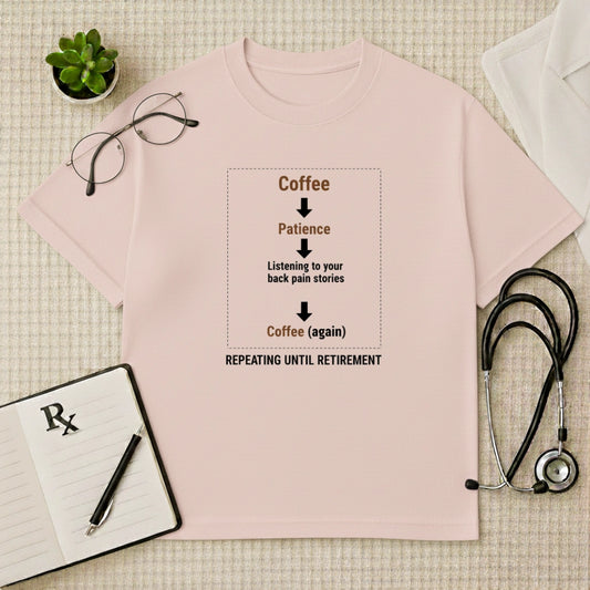 Coffee Routine Oversized T-Shirt