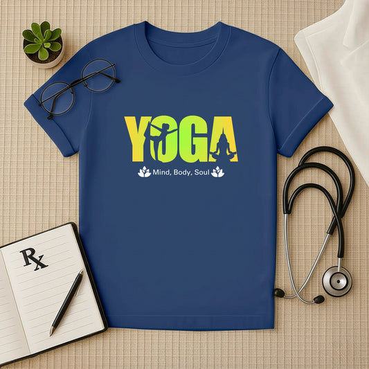 The "YOGA Mind, Body, Soul" T-Shirt
