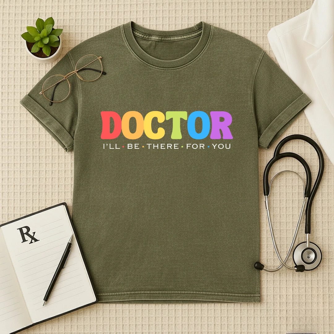 Doctor Oversized Acid Wash Aesthetic T-Shirt