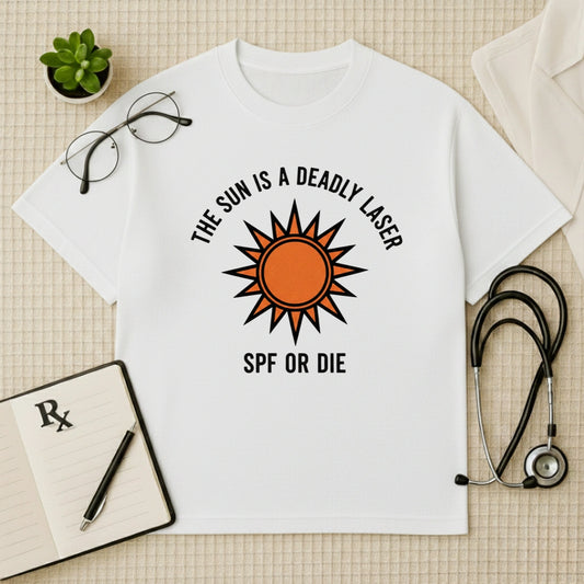 Sun Deadly Laser Oversized T-Shirt