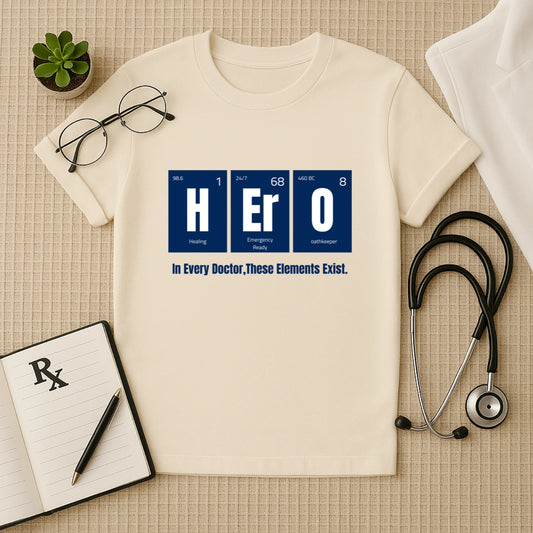 HERO Doctor T-Shirt: Healing, ER, Oathkeeper Tee