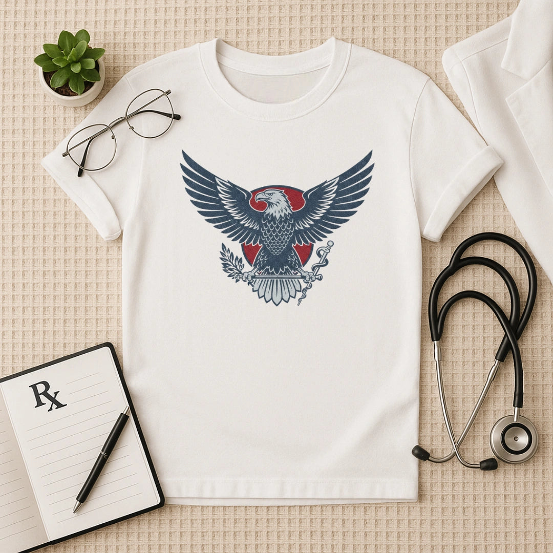 Eagle Caduceus Medical T-Shirt