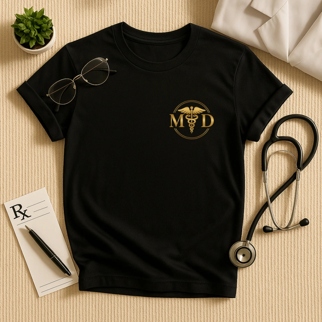 MD Gold Caduceus Elite T-Shirt