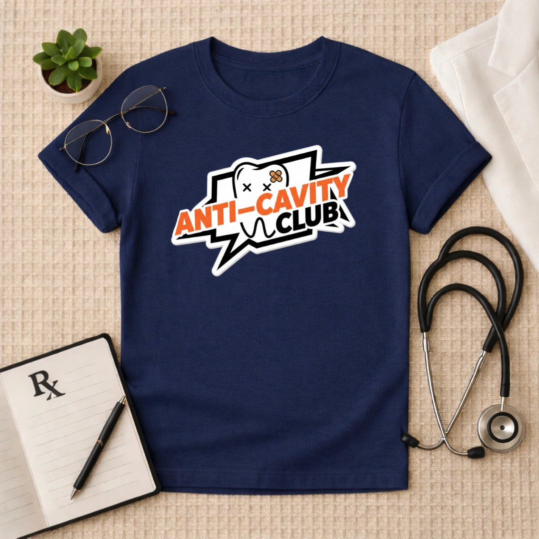 Anti-Cavity Club Dental Warrior T-Shirt