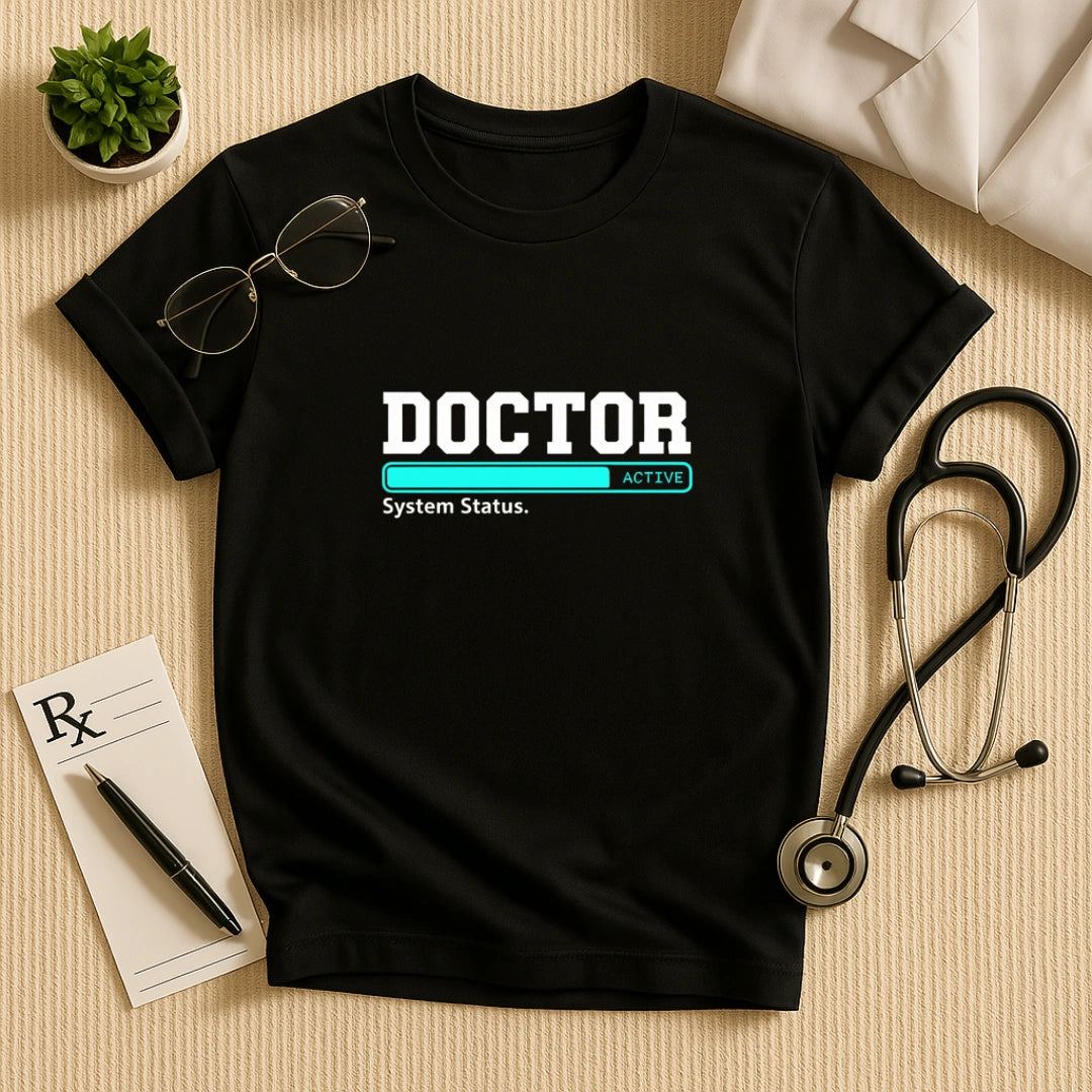 Doctor System Status Active T-Shirt