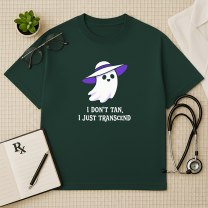 Transcend The Tan Funny Dermatologist Oversized T-Shirt