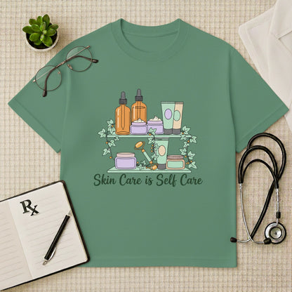 Skin Care is Self Care Oversized T-Shirt