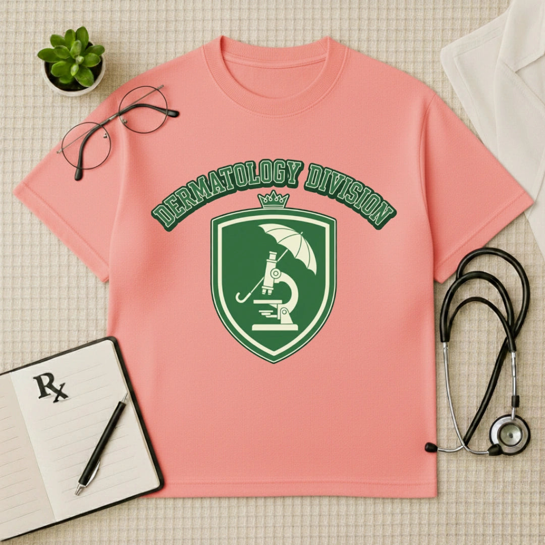 Dermatology Division Shield Oversized T-Shirt