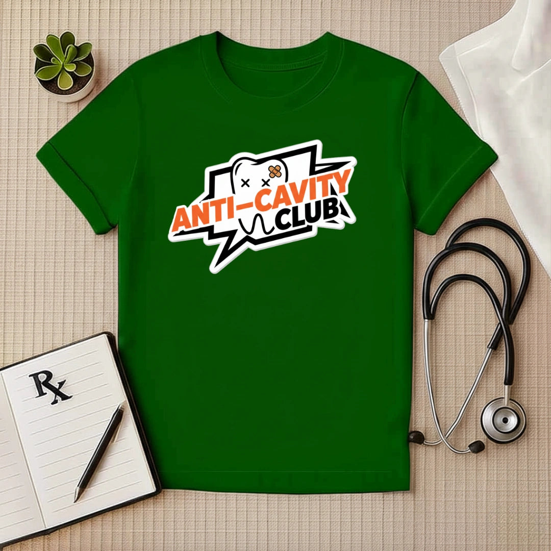 Anti-Cavity Club Dental Warrior T-Shirt