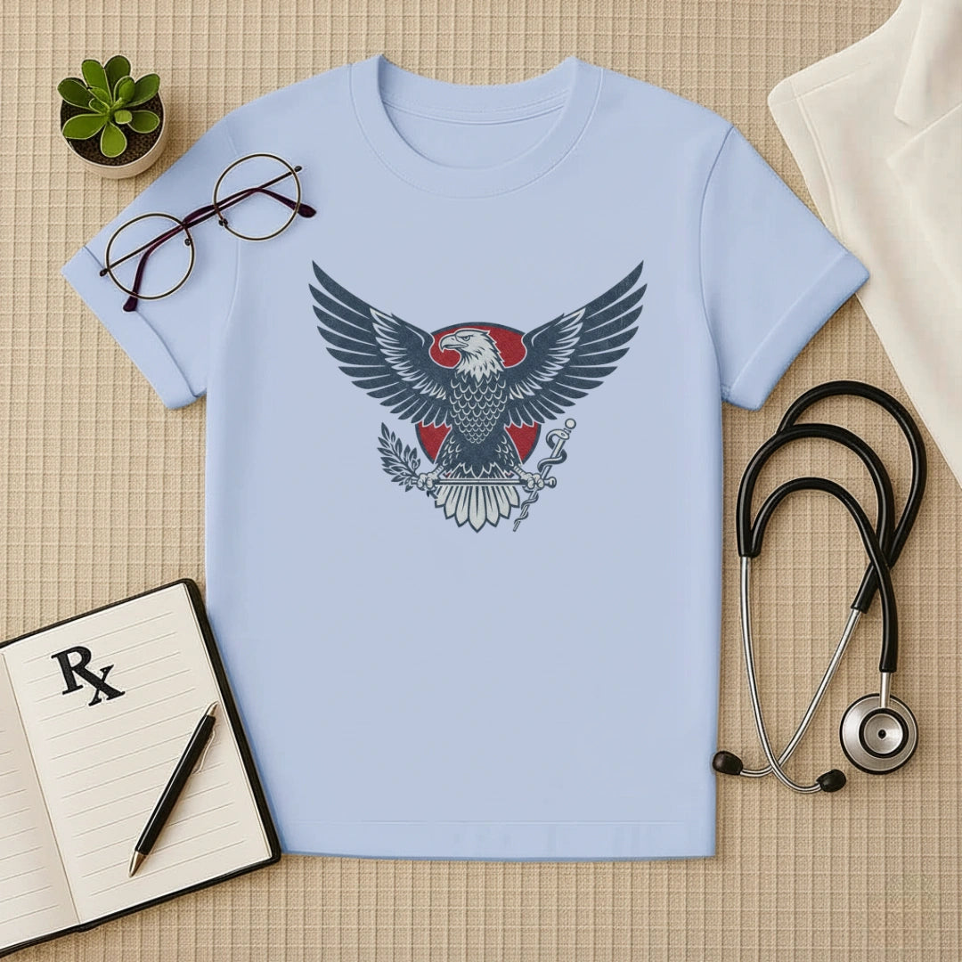 Eagle Caduceus Medical T-Shirt