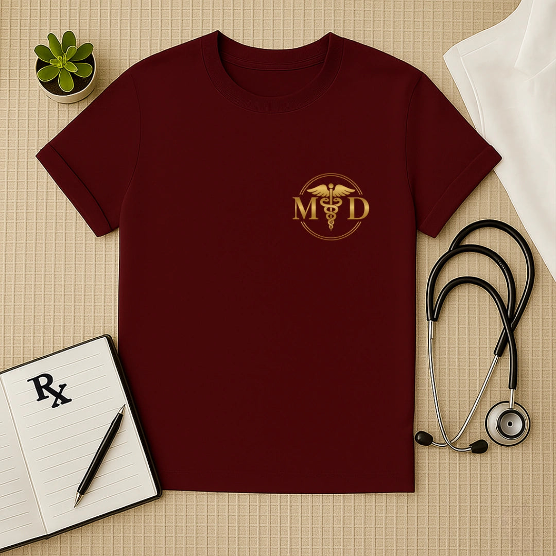MD Gold Caduceus Elite T-Shirt