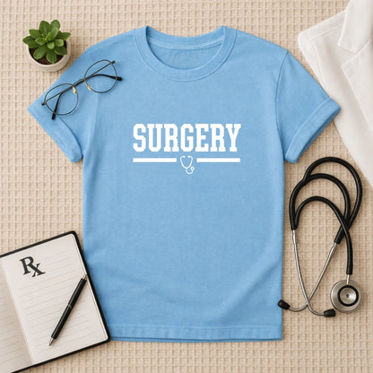 Surgery Varsity Department T-Shirt