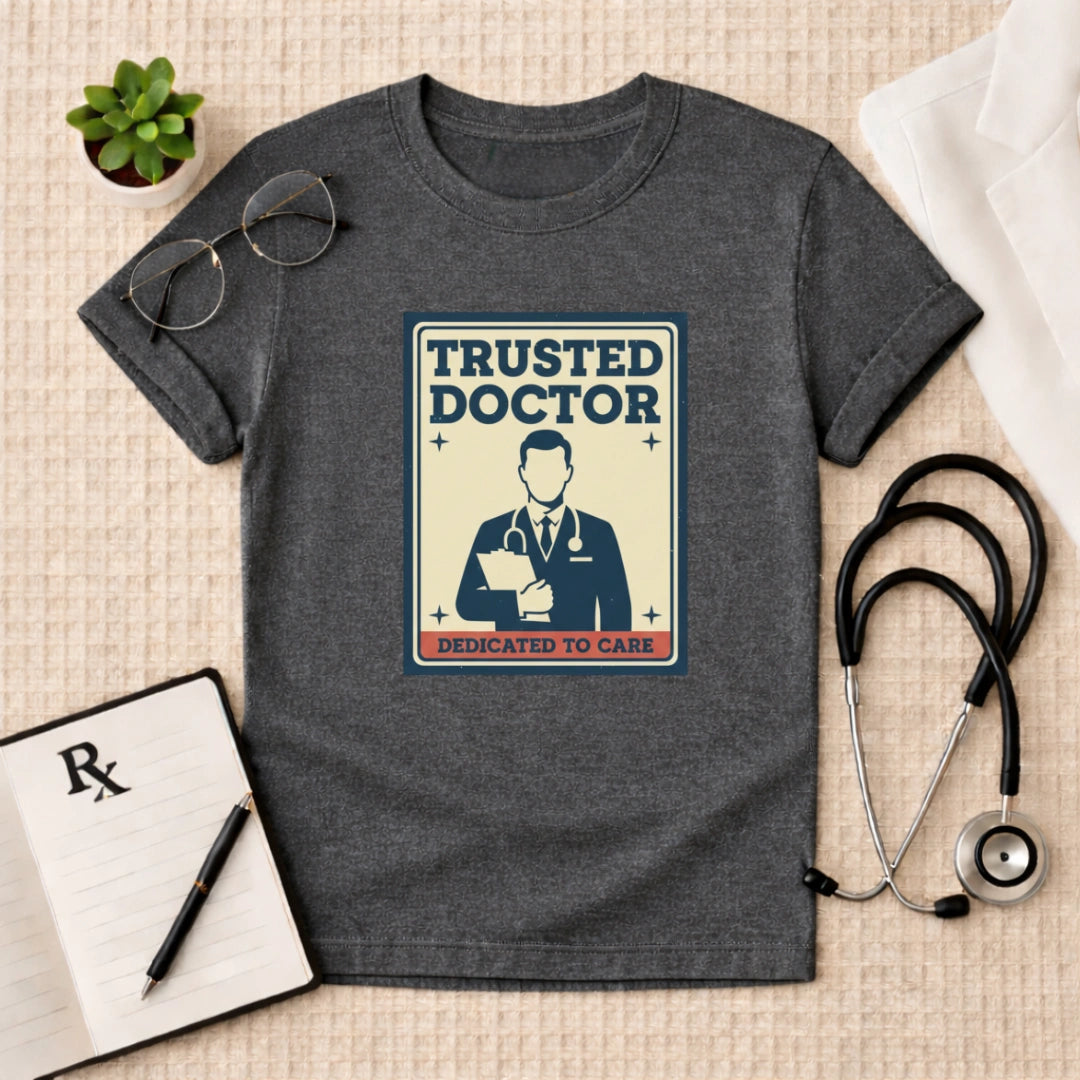 Trusted Doctor Dedicated to Care T-Shirt