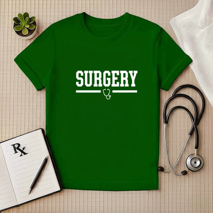 Surgery Varsity Department T-Shirt