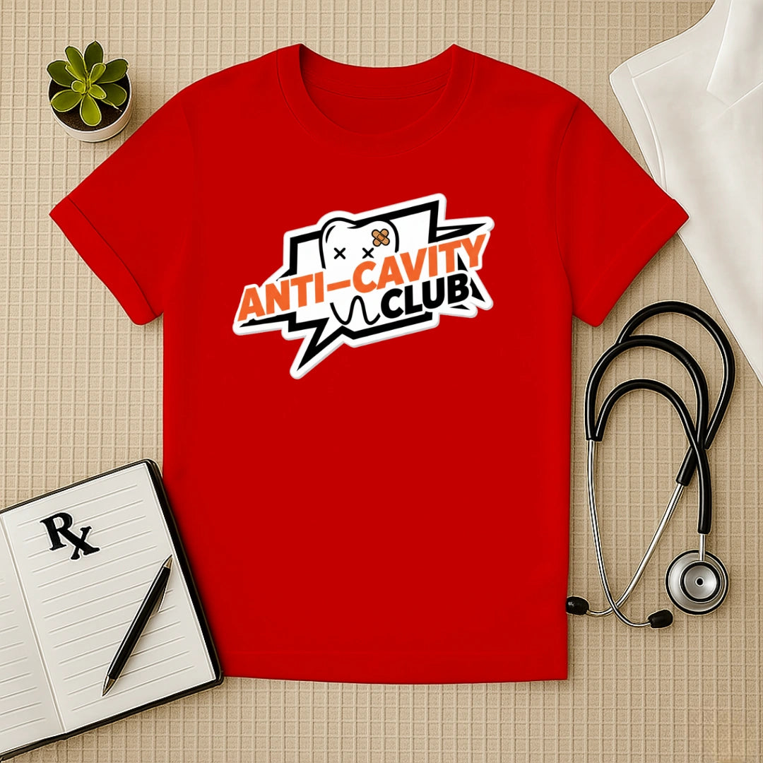 Anti-Cavity Club Dental Warrior T-Shirt