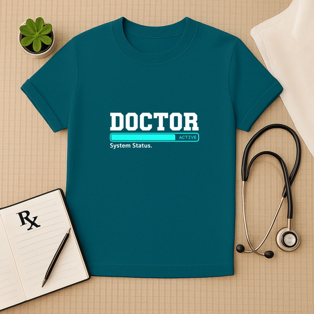 Doctor System Status Active T-Shirt