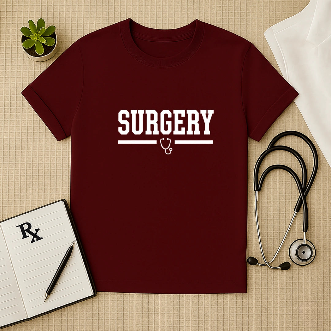 Surgery Varsity Department T-Shirt