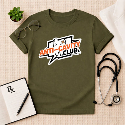 Anti-Cavity Club Dental Warrior T-Shirt