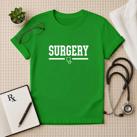 Surgery Varsity Department T-Shirt