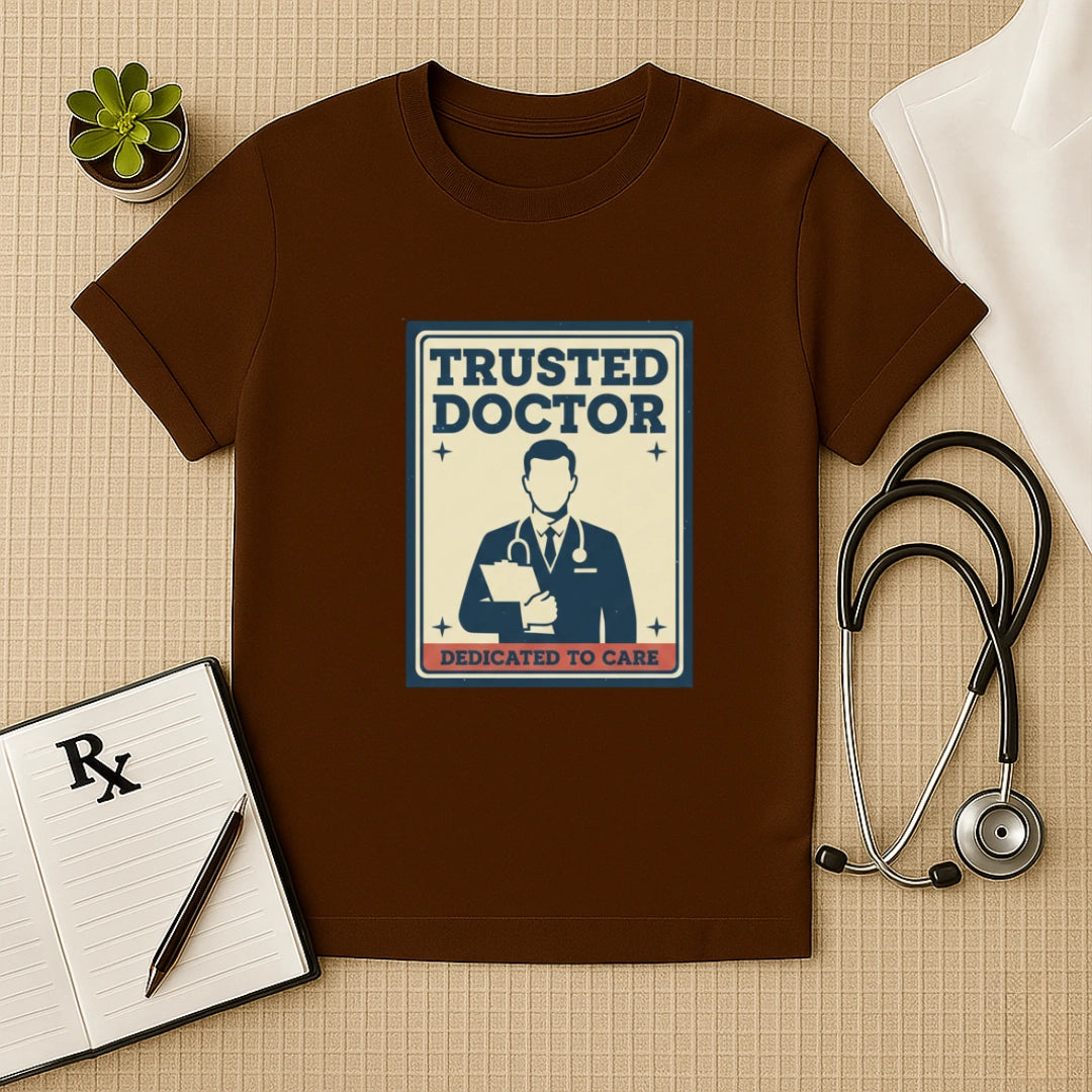 Trusted Doctor Dedicated to Care T-Shirt