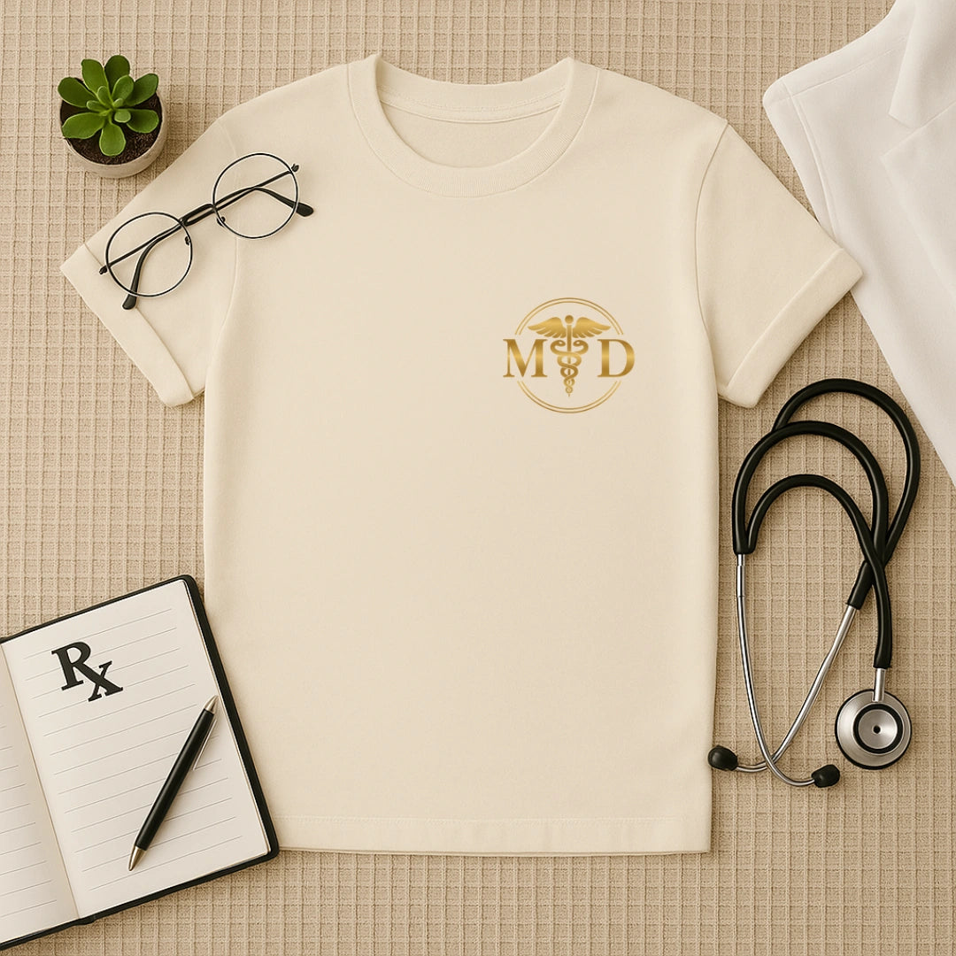 MD Gold Caduceus Elite T-Shirt