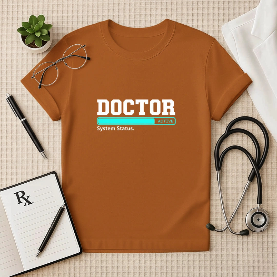 Doctor System Status Active T-Shirt