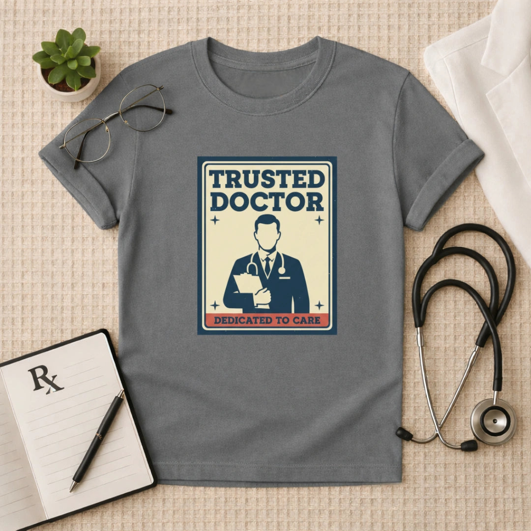 Trusted Doctor Dedicated to Care T-Shirt