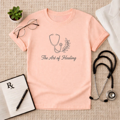 The Art of Healing StethoscopenT-Shirt