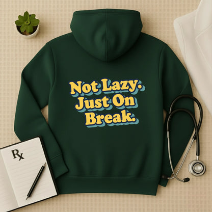 "Not Lazy" Premium Doctor Oversized Hoodie