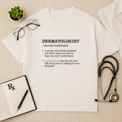 Dermatologist Definition Oversized T-Shirt