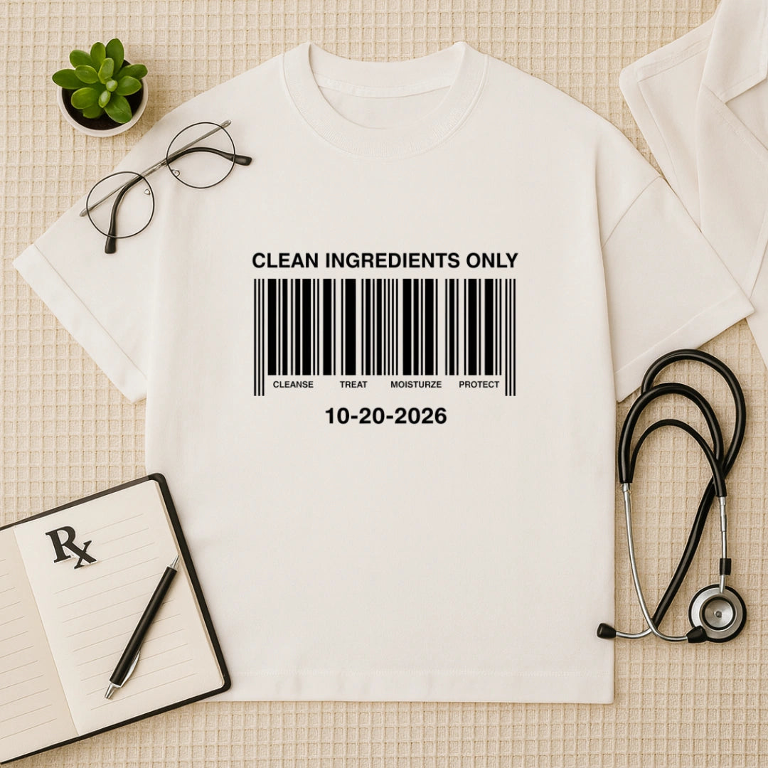 Clean Ingredients Only Oversized T-Shirt