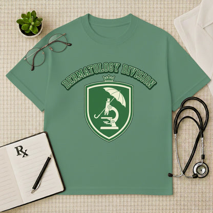 Dermatology Division Shield Oversized T-Shirt