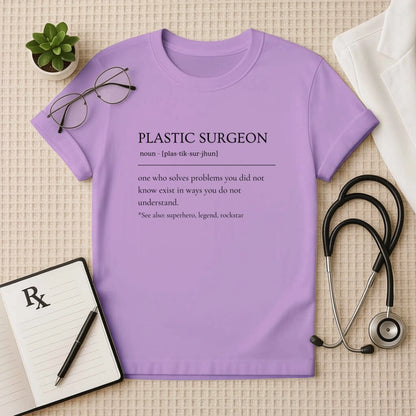 Plastic Surgeon Definition Hero T-Shirt