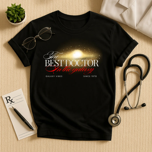 Vintage Medical Tee - Best Doctor In The Galaxy Unisex T-Shirt
