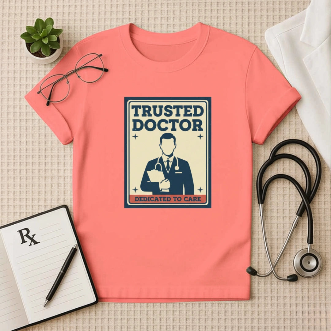 Trusted Doctor Dedicated to Care T-Shirt